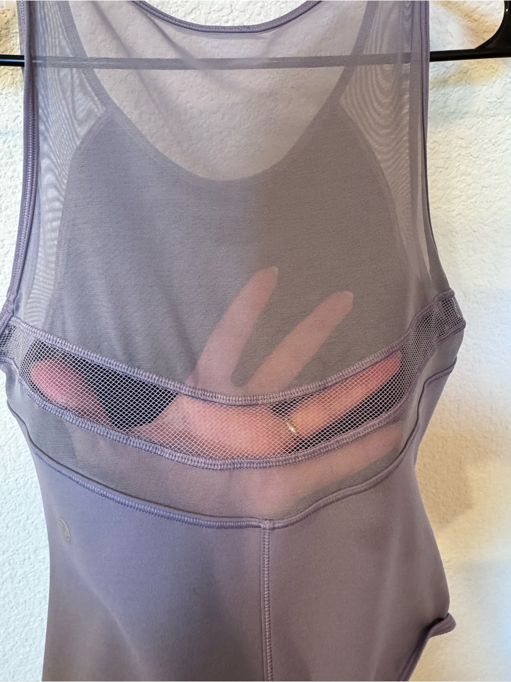 Lululemon Lavender Bodysuit Tank Top | Soft Stretch/ Size 6 - Picture 4 of 5